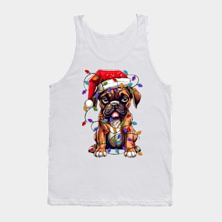 Christmas Puppy Tank Top